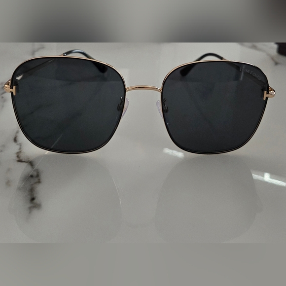 TomFord Grey Blue Square Unisex Sunglasses FT0888-K WITH ADJUSTABLE NOSE PADS main image 10